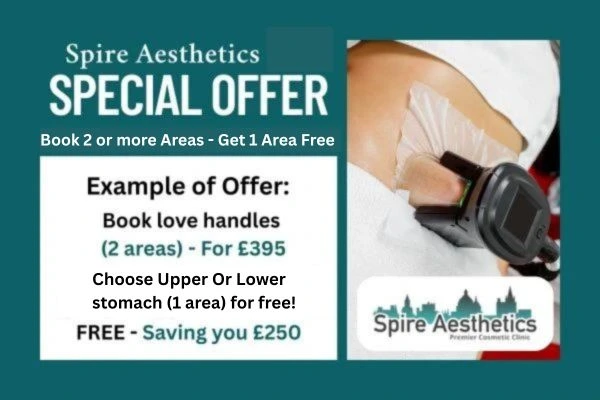 Fat Freezing Promotion Skegness from Spire Aesthetics - Book Today!