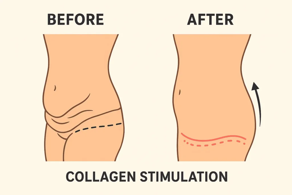 Before and after results for sagging skin after weight loss injections Skegness