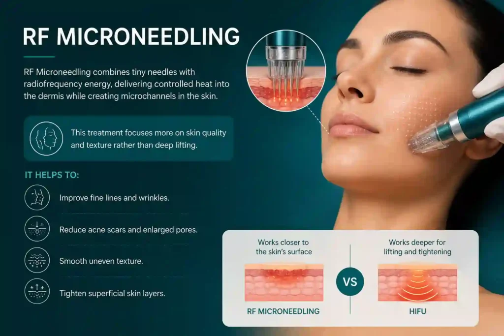 What Does RF Microneedling Do That HIFU Alone Cannot Skegness